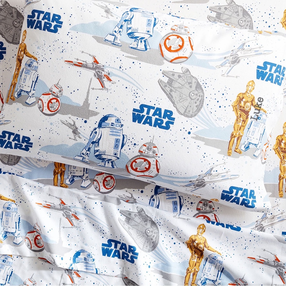 NWT Star Wars Themed Toddler Bedding Set